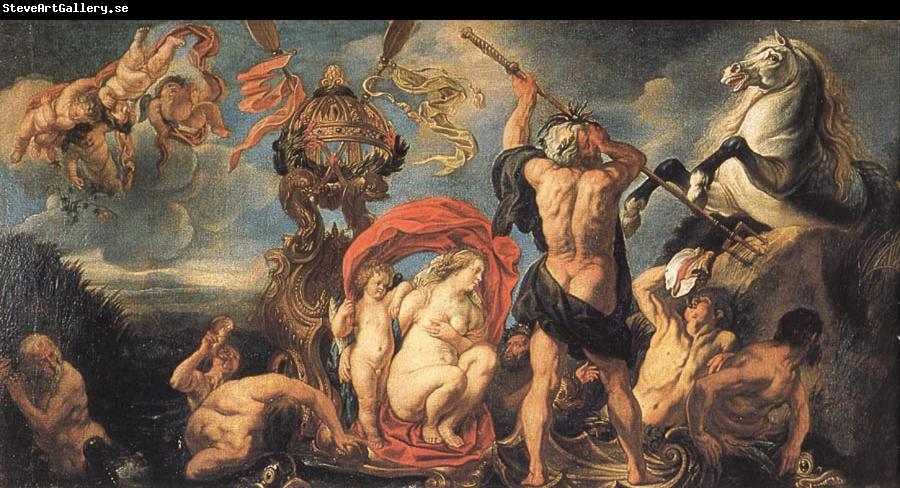 Jacob Jordaens Neptune Creates the Horse